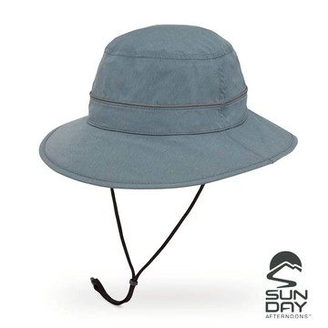 【SUNDAY AFTERNOONS】抗UV防水透氣圓桶帽 Ultra Storm Bucket(礦藍)_SAS3A03756B-510