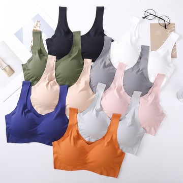【免運！折30元】無痕內衣 無鋼圈內衣 女生內衣 無鋼圈 尚品安心四代 無痕無鋼圈聚攏 睡眠大碼運動背心 文胸輕運動風