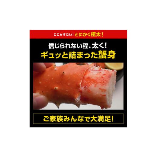 ふるさと納税 茨城県 大洗町 カジマ×ますよね！ 特大 ボイル 本たらばがに 4L （800g／解凍後600g前後） タラバガニ タラバ蟹 たらば かに かに肩 蟹肩 肩 か…