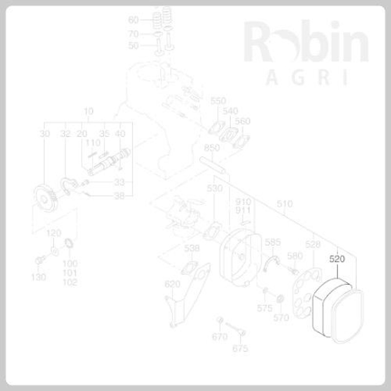 スバル/SUBARU】ロビンエンジン 純正 部品 クリーナーエレメント [エア