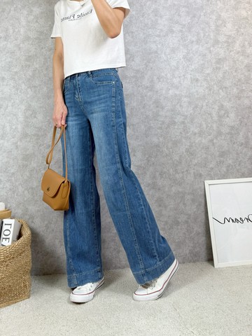 極致長腿3D落地寬褲