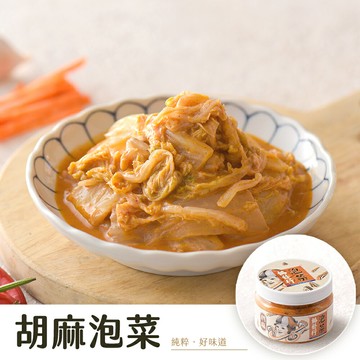 日式胡麻泡菜 (420公克/瓶)   |  協發行泡菜