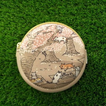 零錢包-貓賞櫻(插畫家:貓小姐)