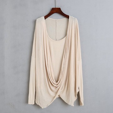 兩件套針織衫 女披肩外套+吊帶打底衫秋新款寬松大碼上衣K/16-4