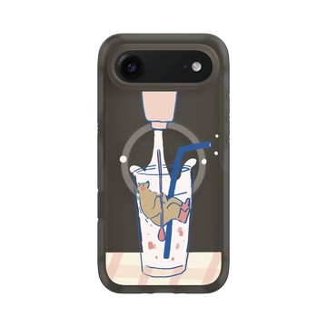 iPhone Air AirX 本質黑 - 咻咻熊 XiuXiubear - 很熱的熊