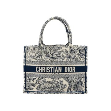 DIOR BOOK TOTE 系列動物園刺繡托特包購物包 / 中號 / M1296ZTDT