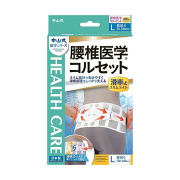 【老人當家】【中山式】腰椎醫學護腰 滑動式薄型