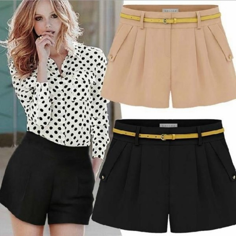 ショートパンツ レディース 40代 50代 きれいめ 春夏 無地 キュロット 短パン 通販 Lineポイント最大0 5 Get Lineショッピング