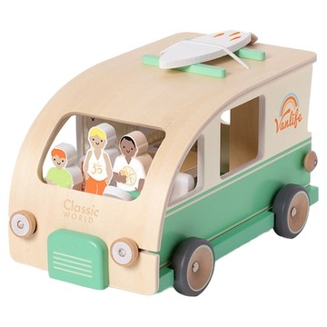 Classic WORLD 客來喜 木樂露營冒險車 20264  混和顏色  1個  24.8 x 14 x 14.8cm
