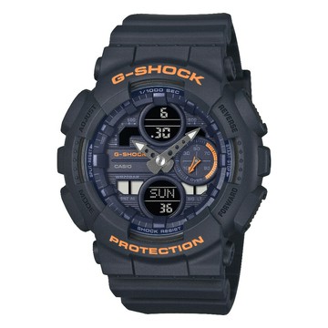 CASIO卡西歐 GMA-S140-2A2 啞光橙色時尚腕錶 海軍藍 45.9mm｜樂天全館特惠中★指定刷卡回饋10%