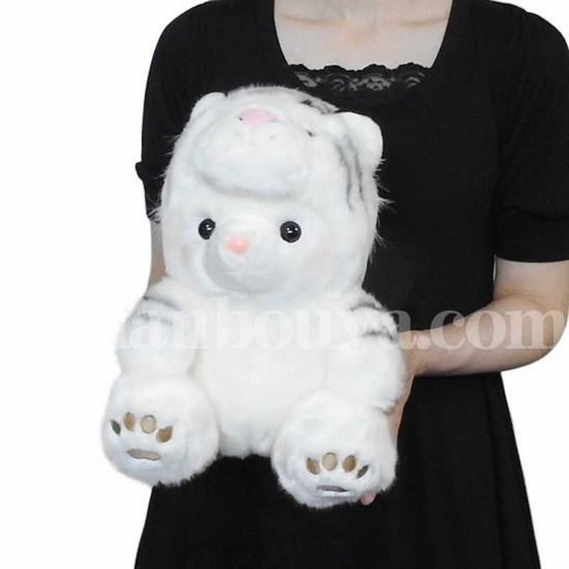 ぬいぐるみ ホワイト/ライトブルー 約30cm ぬいぐるみ ホワイトタイガー | NIFREL×NIFREL Online Shop