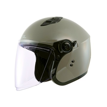 SOL SO-12 素色_煙燻茶 開放式安全帽