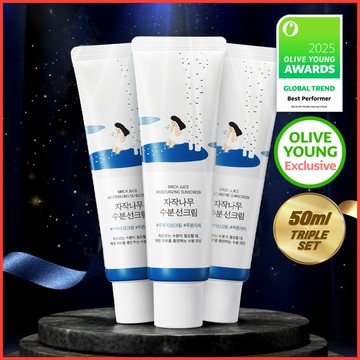 [TRIPLE] ROUND LAB Birch Juice Moisturizing Sunscreen 50ml Triple Set