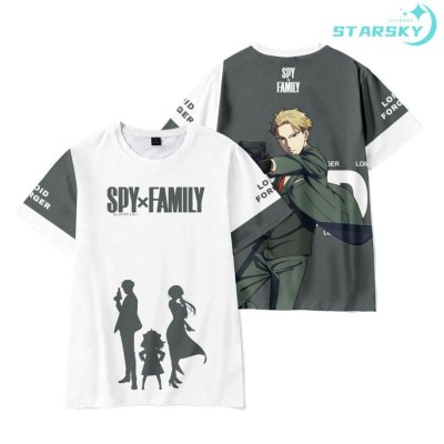 スパイファミリー SPY FAMILY アーニャ Tシャツ 半袖 夏服 男女用 子供