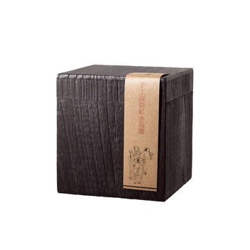 【存茶禮盒】2013手工炭焙紅水烏龍500g(附桐燒梧桐木盒)-王德傳