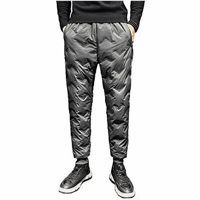 ダウンパンツ メンズ アウトドア ロングパンツ 防寒 パンツ 裾リブ ジョガー イージーパンツ スポーツ ダック 通販 Lineポイント最大0 5 Get Lineショッピング