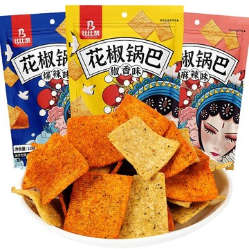 臺灣出貨【網紅產品】花椒鍋巴 鍋巴 小喫袋裝 解饞網紅爆款零食 薯片洋芋片 小鍋巴