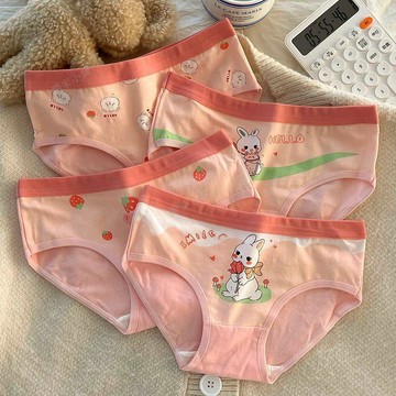 【臺灣-出貨】女童內褲 a類新中式內褲 純棉三角褲 學生內褲 卡通內褲 四角小女孩內褲 中大童內褲 平角短褲 06Sd