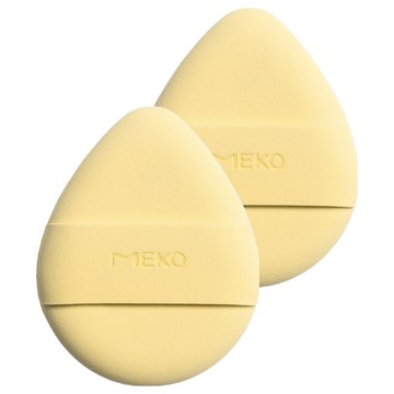MEKO 輕透亮 Rubycell 雙面氣墊粉撲 - 蛋形  2個