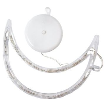 聖誕吸盤燈 月亮  1組  18 x 13cm