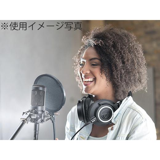 audio-technica AT2035 コンデンサーマイク本体   デスクアームマイクスタンドセット