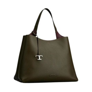 TOD'S APA 中型皮革肩揹包 (直向)