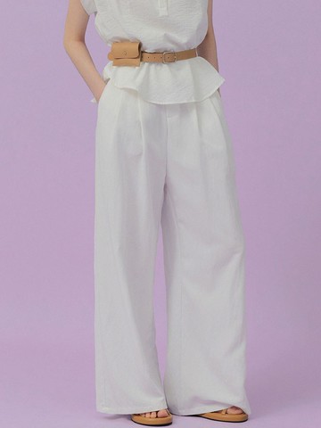 Queenville Two-Pleat Wide Trousers
