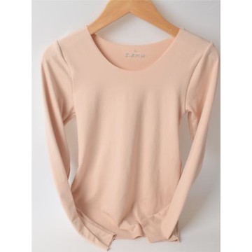 兒童舞蹈打底衣秋冬女童肉色打底衫緊身隱形內衣黑色白色上衣彈力