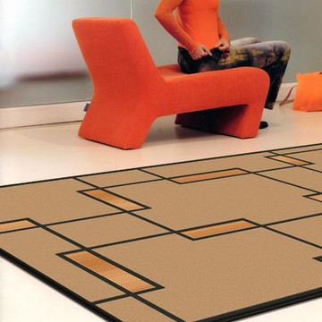 【范登伯格毯】光影舞極簡低調進口地毯/地墊/門墊/玄關墊-140x200