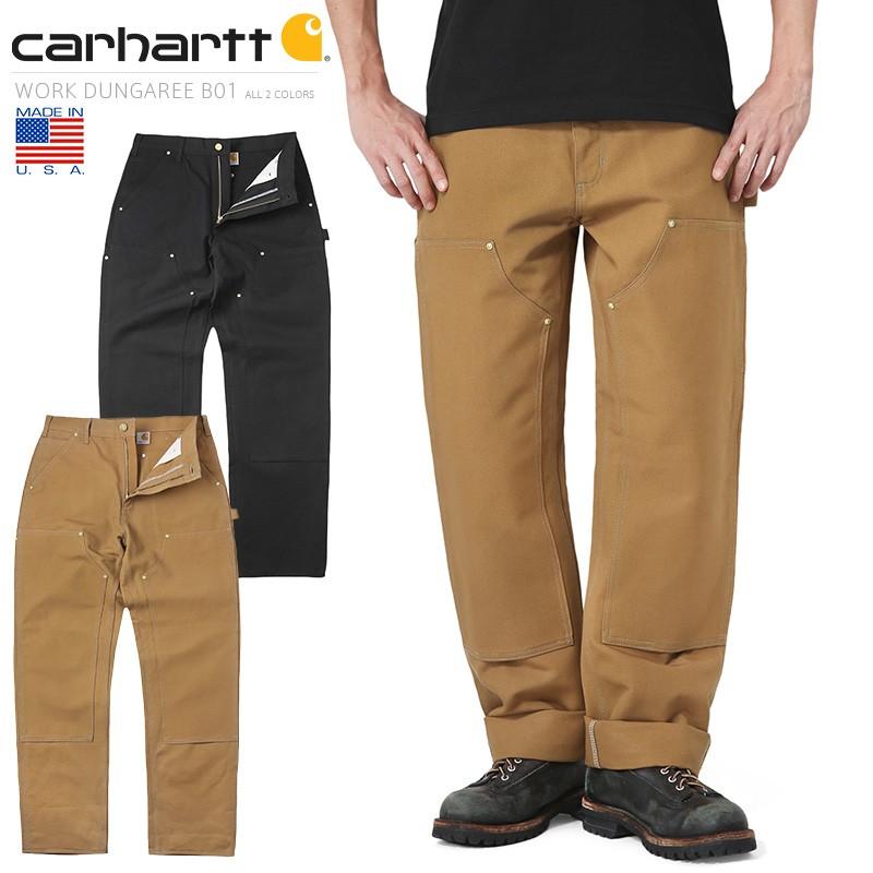 Carhartt カーハート B01 DOUBLE FRONT WORK DUNGAREE ダブル フロント ワーク ダンガリー ペインターパンツ  ワーク アメカジ ブランド【T】 | LINEブランドカタログ