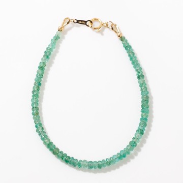 哥倫比亞產祖母綠 手鍊 14kgf