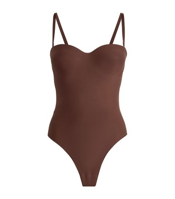 Skims Moulded Underwire Thong Bodysuit