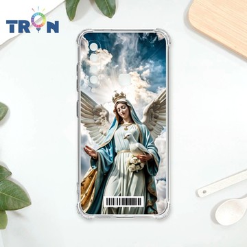 TRON 三星 A9 (2018) 聖母寫實派 四角防摔載具殼 軟殼 手機殼