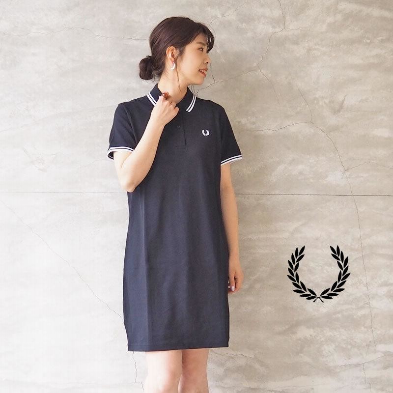 フレッドペリー ワンピース レディース FRED PERRY TWIN TIPPED FRED