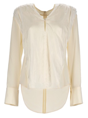 victoria beckham silk top