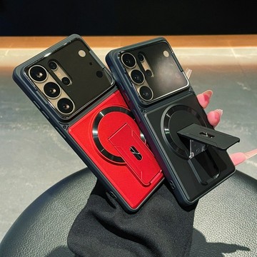 隱形護鏡支架 無線磁吸 手機殼 適用三星Galaxy S26 S25 S24 S23 Ultra A57A37 防摔殼