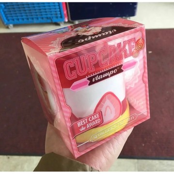 🍰Vlampo 圓形草莓蛋糕 盒裝 squishy 軟軟 慢回彈