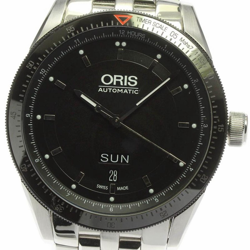 美品ORISオリスアーティックスGT 自動巻き腕時計メンズ