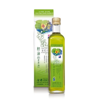 【金椿茶油工坊】金花小菓茶籽油/苦茶油(500ml)