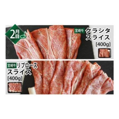 ふるさと納税  宮崎牛 しゃぶしゃぶ＆すき焼き 食べ比べセット 3ヶ月コース【肉 牛肉 国産 黒毛和牛 肉質等級4等級以上 4等級 5等級 .. 宮崎県川南町