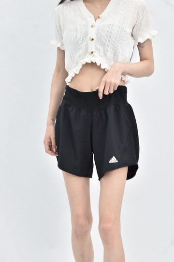 (L) adidas 運動寬鬆黑色短褲