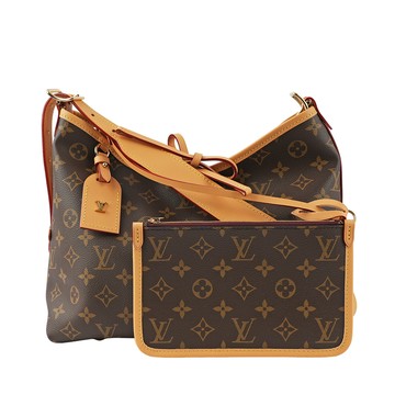 LV Monogram CarryAll PM 塗層帆布肩背包 M46203
