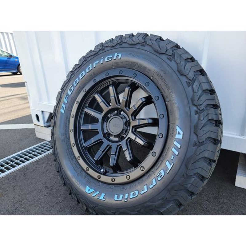 RAV4 BFグッドリッチ T/A KO2 225/70R16 16インチ 新品 タイヤホイール 4本セット BFGoodrich オールテレーン HLK ロックフォース