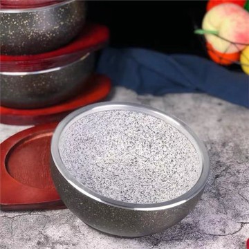 拌飯石碗 韓式石碗 石鍋拌飯鍋 韓式料理餐具 抗裂石鍋商用