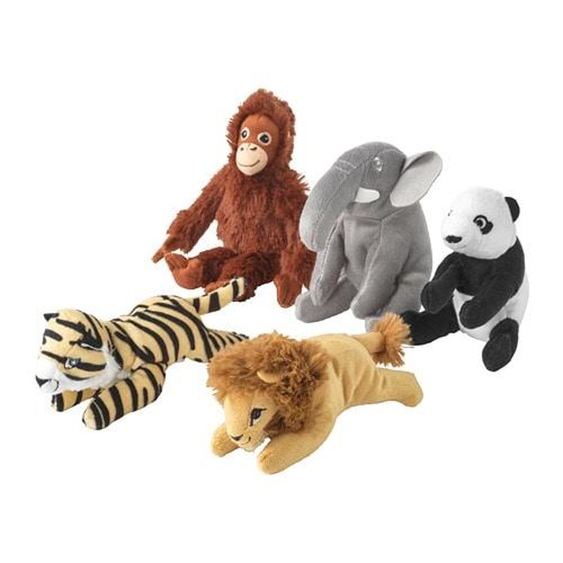 IKEA イケア ソフトトイ ぬいぐるみ アソートデザイン n00402846