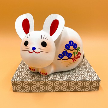 【招福干支】開運干支 生肖兔 緣起物 好運兔