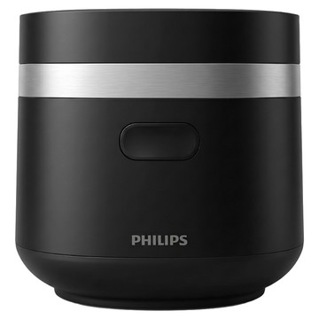 PHILIPS 飛利浦 Q彈鎖香多料理電子小香鍋 3人用  芝麻黑  HD3073/51