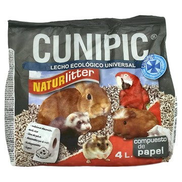 Cunipic 寵物用環保紙砂 – 強力吸收 可沖馬桶 無粉塵 適用於各種寵物  1kg  1包