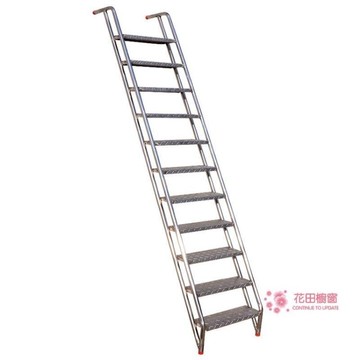 戶外梯 不銹鋼直梯閣樓樓梯家用室內戶外梯子登高梯爬梯行動梯工業用梯子T【全館免運 限時下殺】