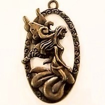 【藥魂】花精女神吊墜 招桃花提升魅力 強化內在能量 智慧優雅召喚愛情 女巫魔法開運飾品